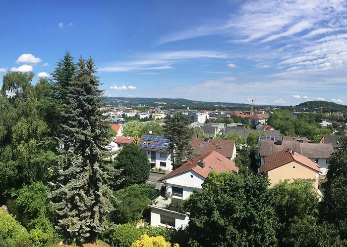 Mit Panoramablick Ueber *