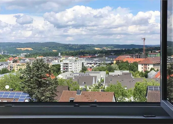 Mit Panoramablick Ueber